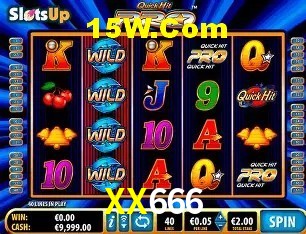 Biblioteca de slots populares na XX666